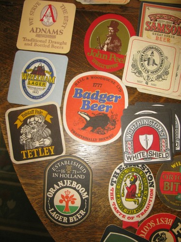 Esteras de cerveza posavasos de whisky esteras de cigarro posavasos 100+ Inglaterra Alemania De colección - Imagen 7 de 11