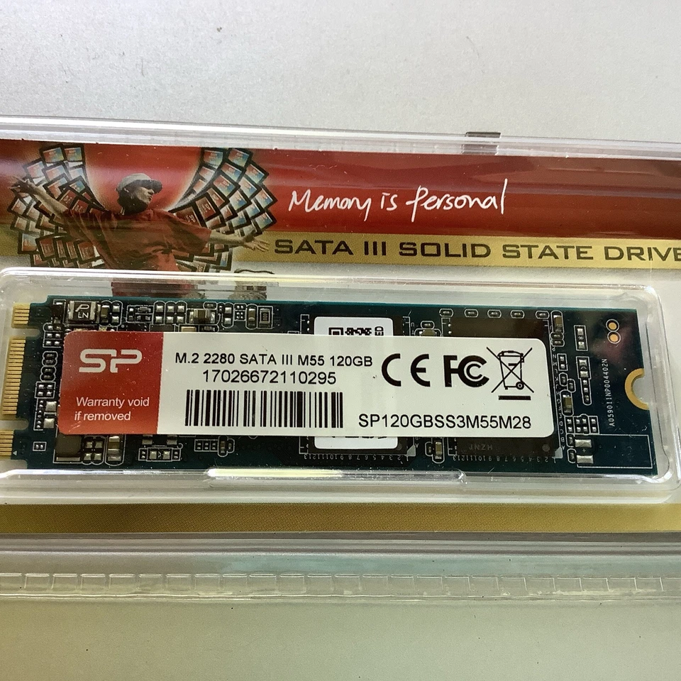 Silicon Power SATA III Solid state Drive M.2 2280 M55 120GB New - Image 2 of 4