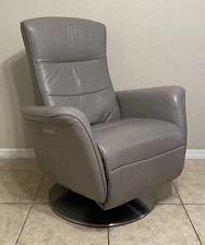 Ekornes Stressless Leather Power Chair Recliner Electric ‘Mike’ Norway MCM