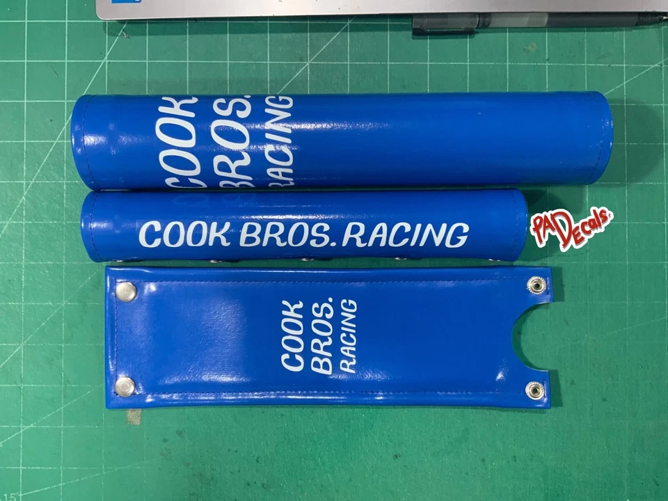 Juego de almohadillas Cook Bros Racing BMX oldschool Foto 2 de 4