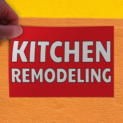 Decal Sticker Kitchen Remodeling Business Kitchen Remodeling
