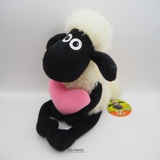 D1505C Shaun the Sheep heart Sk Japan Plush 7" TAG Stuffed Toy Doll