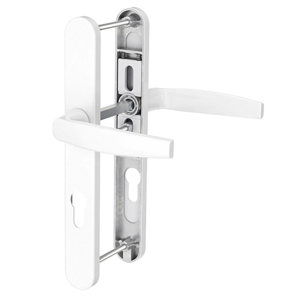 Schmalrahmengarnitur Wechselgarnitur 92mm Nebeneingangstürbeschlag ver.Varianten - Bild 2 von 4