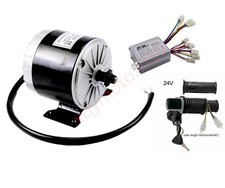 350W 24V Brush Electric Motor Controller LCD Throttle Grip for Quad ATV Go kart