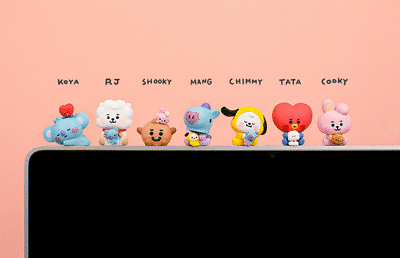 BT21] 2021 New Version Monitor Figure Little Buddy Mini