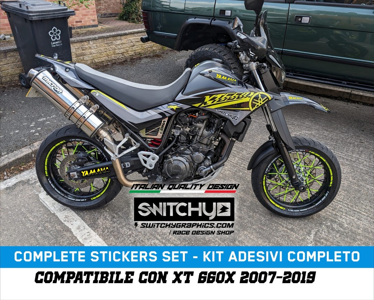 Set Sticker Graphics Kit Yamaha XT 660 X Compatible 660X Ladies