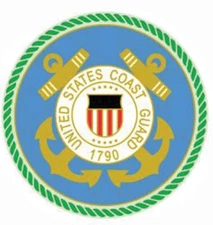 Pack of 6 United States Coast Guard Bike Motorcycle Hat Cap Lapel Pin HP6002