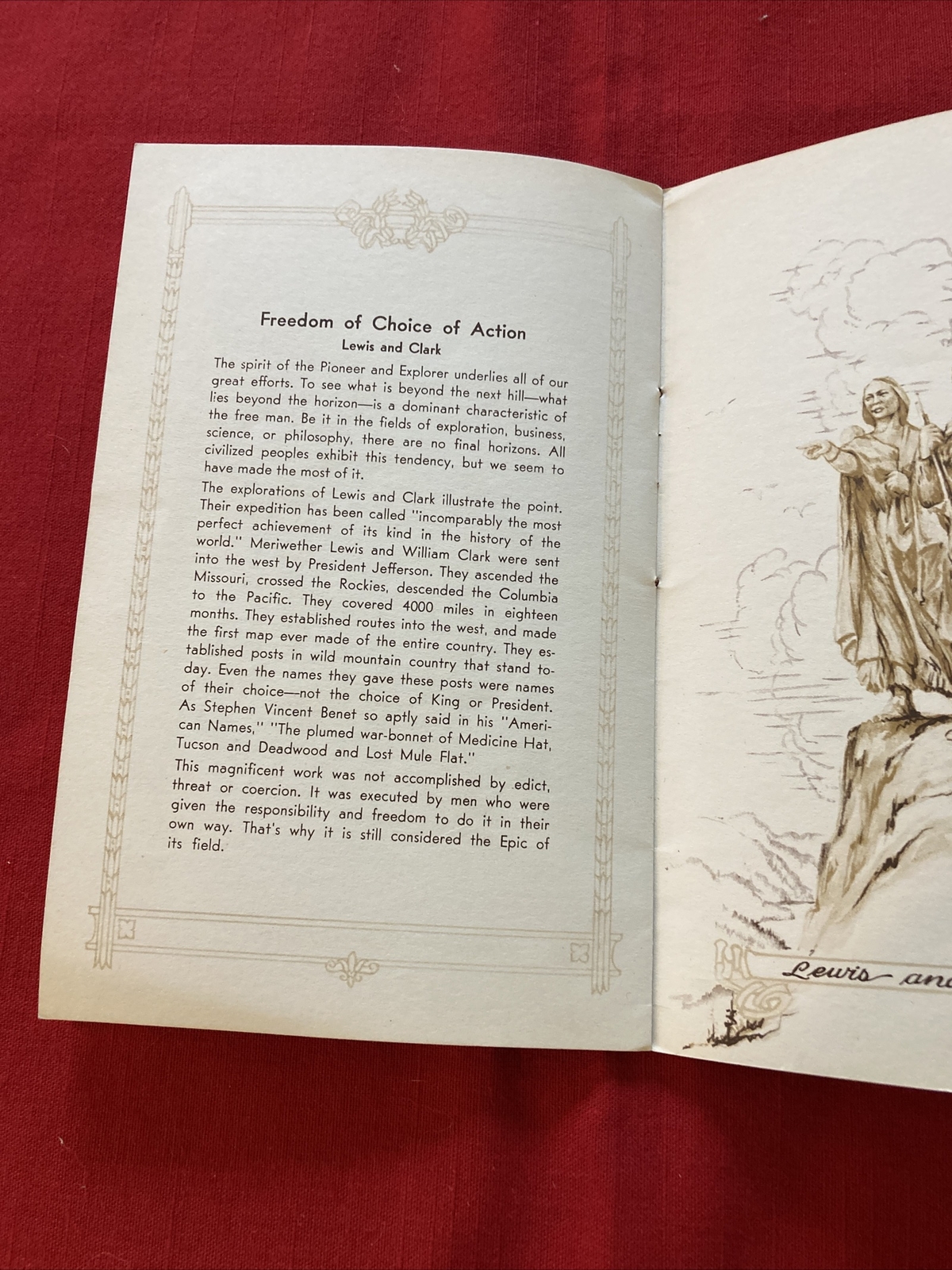 freedom the American ideal. 1951. Christmas Greeting - smith’s transfer Corp.