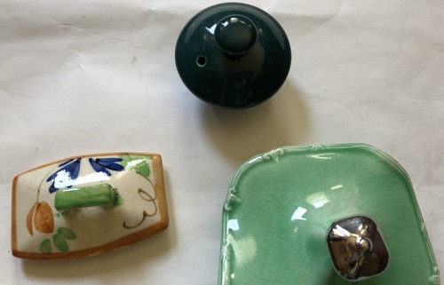 LOTE DE 6 TAPAS DE COLECCIÓN PARA CERÁMICA AMERICANA Y CHINA - Imagen 5 de 9