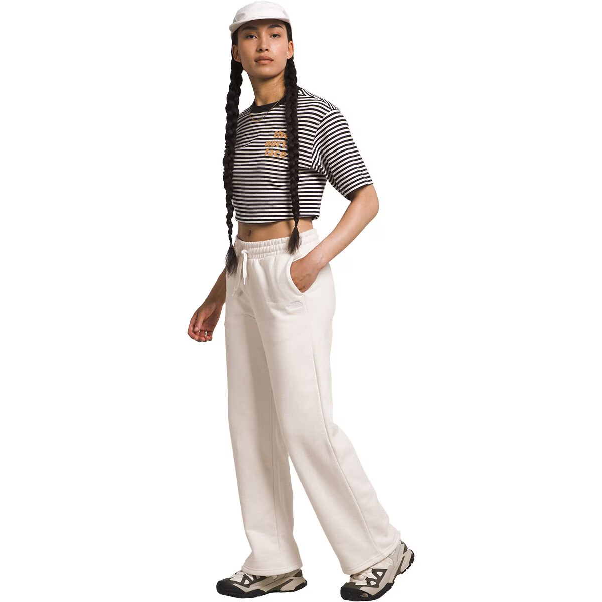 The North Face Felted NF0A81UFN3N Jogger Pants Women's White