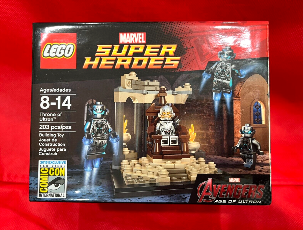LEGO Marvel AVENGERS Throne of Ultron SDCC 2015 Exclusive New
