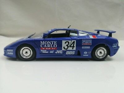 Burago 1:24 BUGATTI EB110 Race car Esso Monte Carlo | eBay