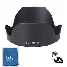 A R Lens Hood for Nikon 24-85mm 2.8/4 IF AFD 24-120mm 3.5 ED-IF AFS Replacs HB25