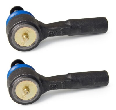 Pair Set of 2 Front Outer Tie Rod Ends Mevotech For Malibu w/o Handling Package