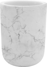 Toothbrush Holder Polyresin Toothbrush Organizer,Marble Style Bathroom Accessori