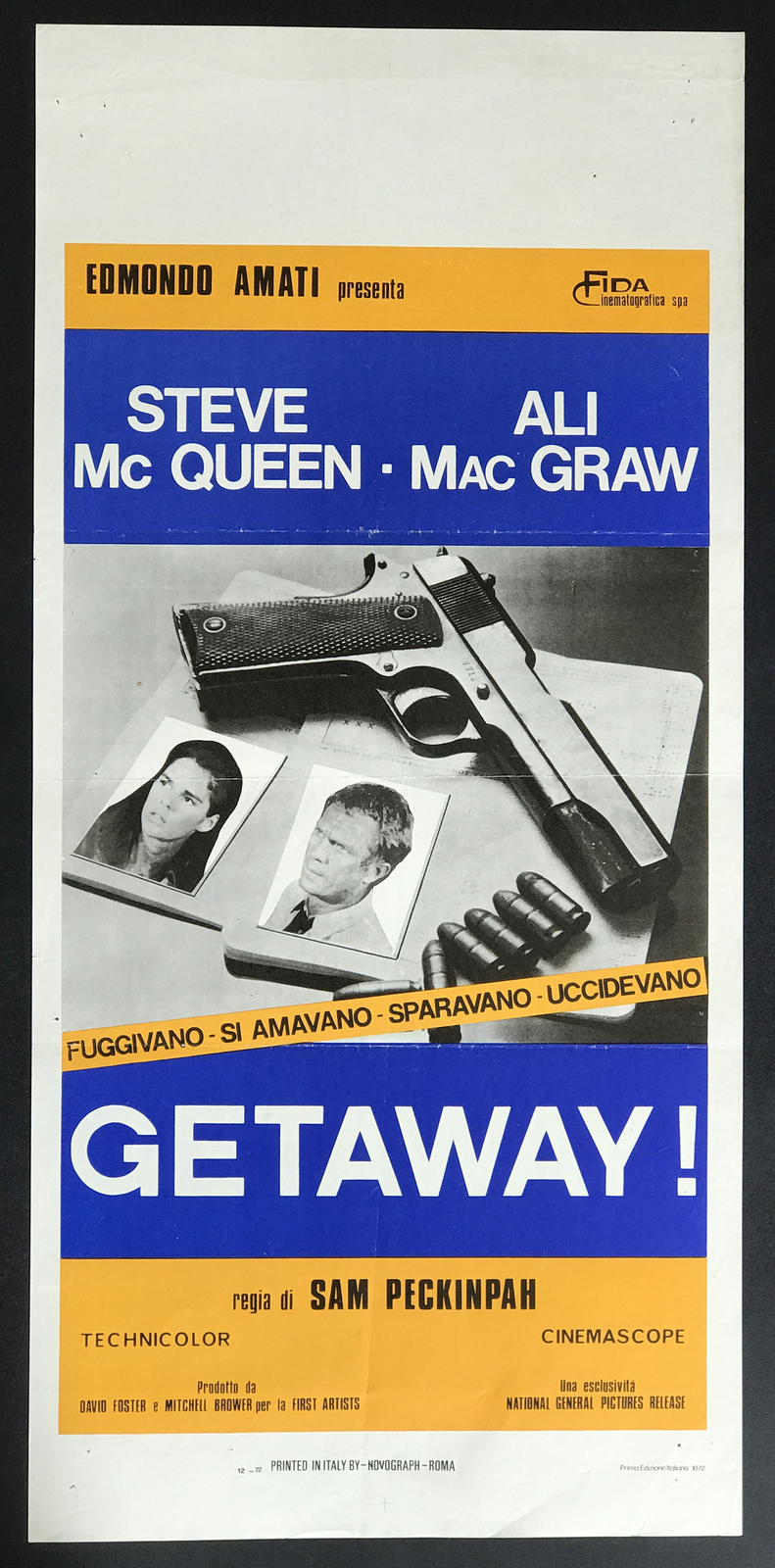 Locandina di Getaway! (1972)