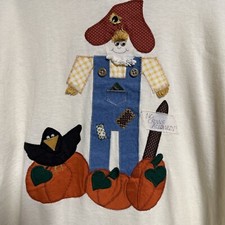 Vtg 90s T SHIRT MEDUIM FOTL BEST TAG 95 NO CROWS ALLOWED USA MADE CUSTOMIZED🔥