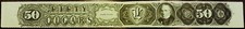 [st7078] USA 1878 FIFTY CIGARS Internal Revenue 30c Tax Paid Henry Clay RRR