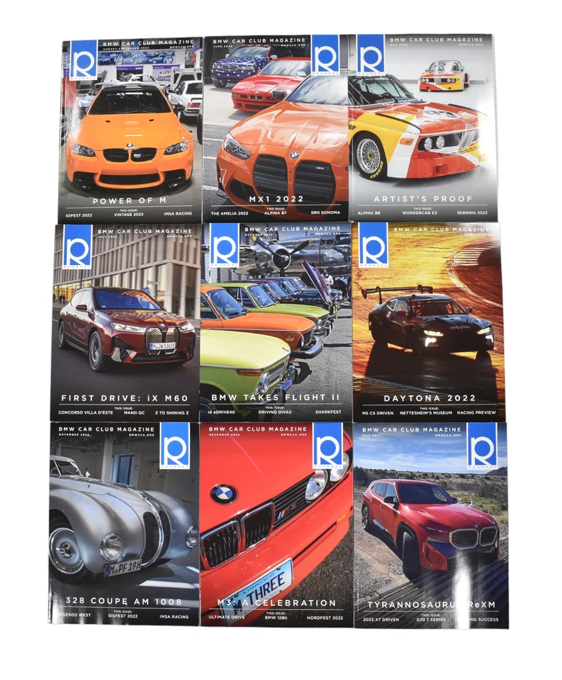 (46) Assorted Issues BMW CCA Roundel Car Club Magazine 2018-2023 - Image 4 of 4