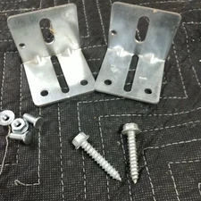 2 Jamb Bracket J-1 Garage Door Parts Residential Home Overhead Track Hardware #1
