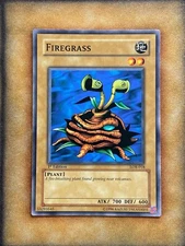 Yugioh Firegrass LOB-018 Common 1st Ed North American NM