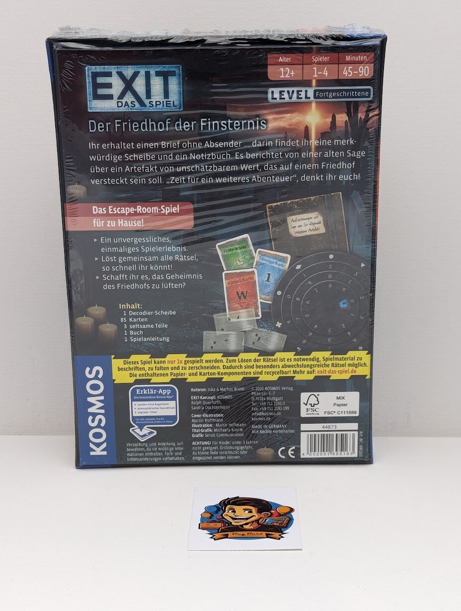 Thumbnail - Kosmos 695163 Exit- Das Spiel - Der Friedhof Der Finsternis