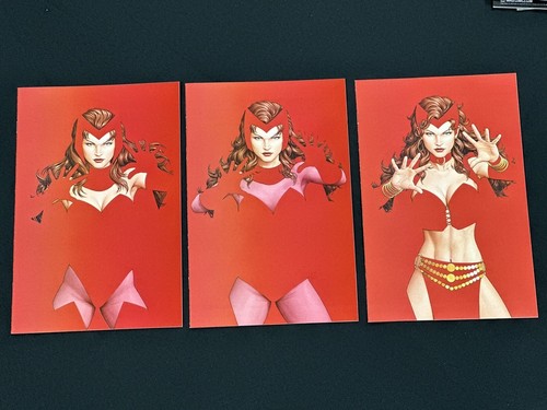 Avengers 56 John Tyler Christopher A B & C Negative Space Variant Covers Set - Picture 1 of 5