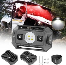 Dome Light, 12v Universal Roll Bar Mount Led Light Interior Dome Red and white