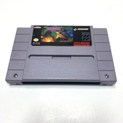 Gradius III 3 Super Nintendo SNES Game Vintage Cartridge Cleaned Untested