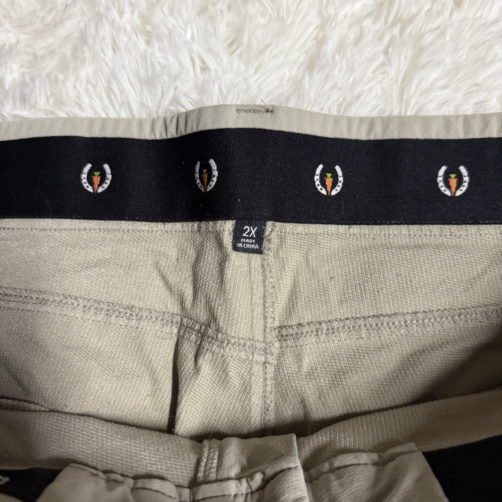 Women’s Size 2X Tan Kerrits Knee Patch Horseback Riding Breeches