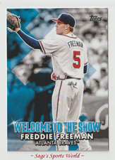 2022 Topps Welcome to the Show #WTTS15 Freddie Freeman - Atlanta Braves