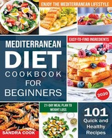 Mediterranean Diet For Beginners Sandra Cook Taschenbuch Kartoniert / Broschiert