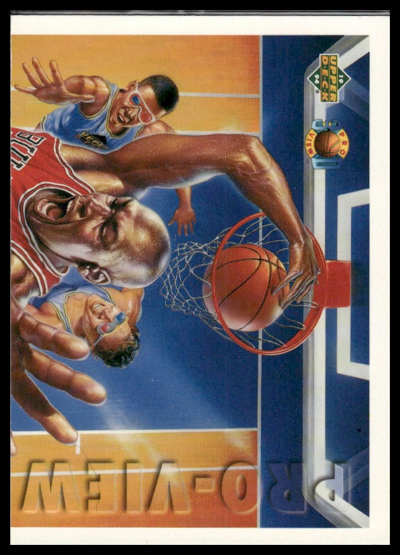 1993-94 Upper Deck Pro View Checklist: 1-55 #109 Chicago Bulls