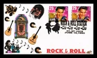 DR JIM STAMPS US ELVIS PRESLEY LEGENDS OF MUSIC FDC COMBO HAND COLORED COVER