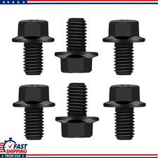 Torque Converter Bolts M10-1.5x16 Flange 6-pack Gm Transmissions 4l60e 4l80e