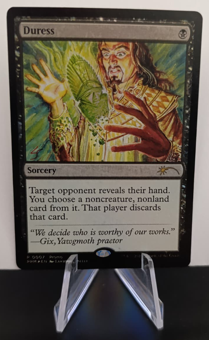 Magic The Gathering Duress Manga Promo Magic The Gathering PRM P 0007 FOIL