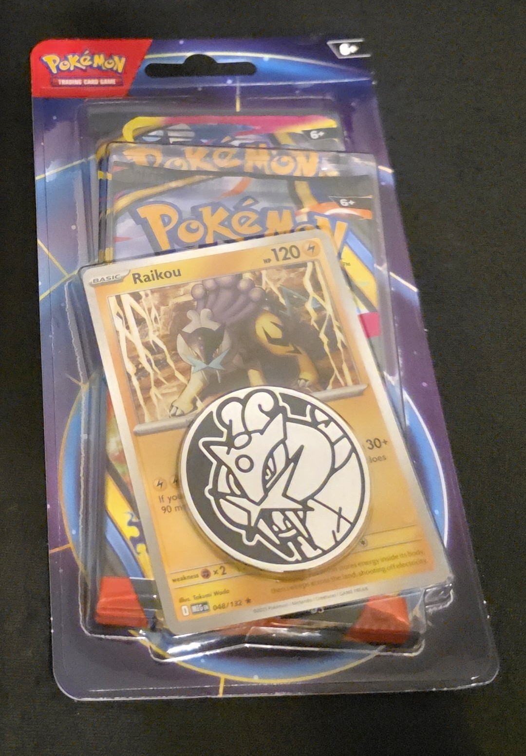 Pokemon TCG: Raikou Blister 2 Pack Combo