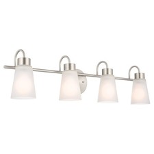 Kichler 55127 Erma 4 Light 33"W Vanity Light - Nickel