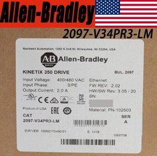 2097-V34PR3-LM Kinetix 350 Servo Driver New Factory Sealed AB 2097V34PR3LM NEW