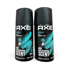 New Two Axe Premium Body Spray Mini Travel Size 1 Oz Each Sage And Cedarwood