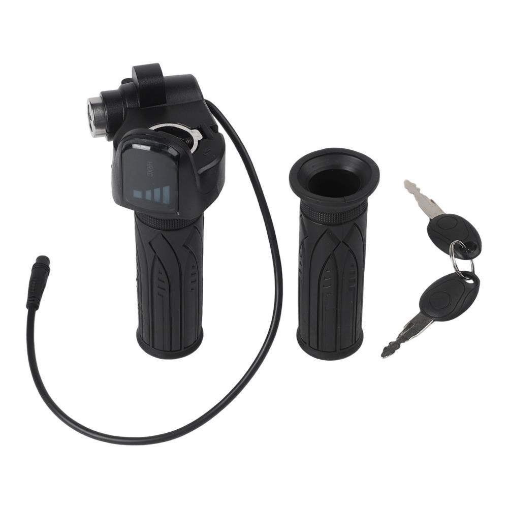 Electric Scooter Throttle Grip With Waterproof 6 Pin Interface For E Bike 48 [