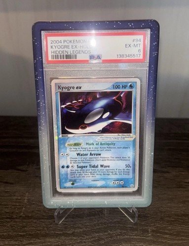 Kyogre ex graded PSA 6 for sale on eBay