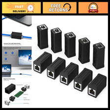 10 Pack RJ45 Inline Coupler, Cat7 Cat6 Cat5e Ethernet Female to Female Connector