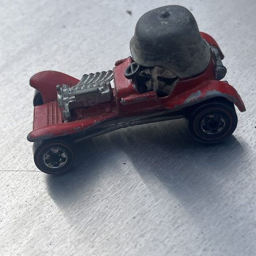 VINTAGE HOT WHEELS 1969 REDLINE RED BARON CAR MATTEL - Picture 1 of 10