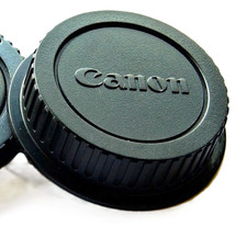 5 X CANON STYLE OEM REAR LENS CAPS FOR CANON EOS-BEST Quality-U.S. SHIPPING