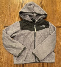 The North Face Denali Full Zip Jacket Gray/Black Size XS 6 