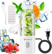 Portable Personal Blender 17 OZ/500 ML Juicer, 175W Personal Size Blender, Ideal
