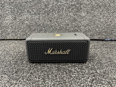 Marshall Emberton Portable Bluetooth Speaker/ Black/ With USB Cable/ USED 