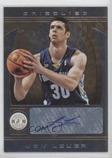 2013-14 Totally Certified Signatures Totally Gold 13/25 Jon Leuer #238 Auto 2d0