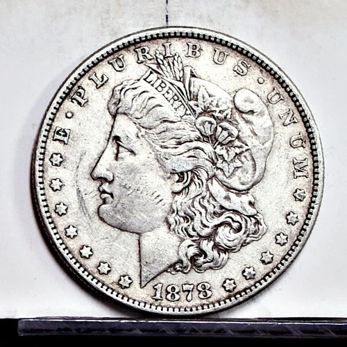 1878 8TF  Morgan Dollar - XF Details, Bag mark on cheek (#61312-L)